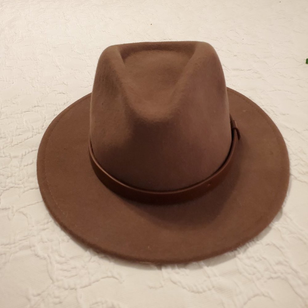 Brixton Messer Fedora - Brown  Small (size 7)